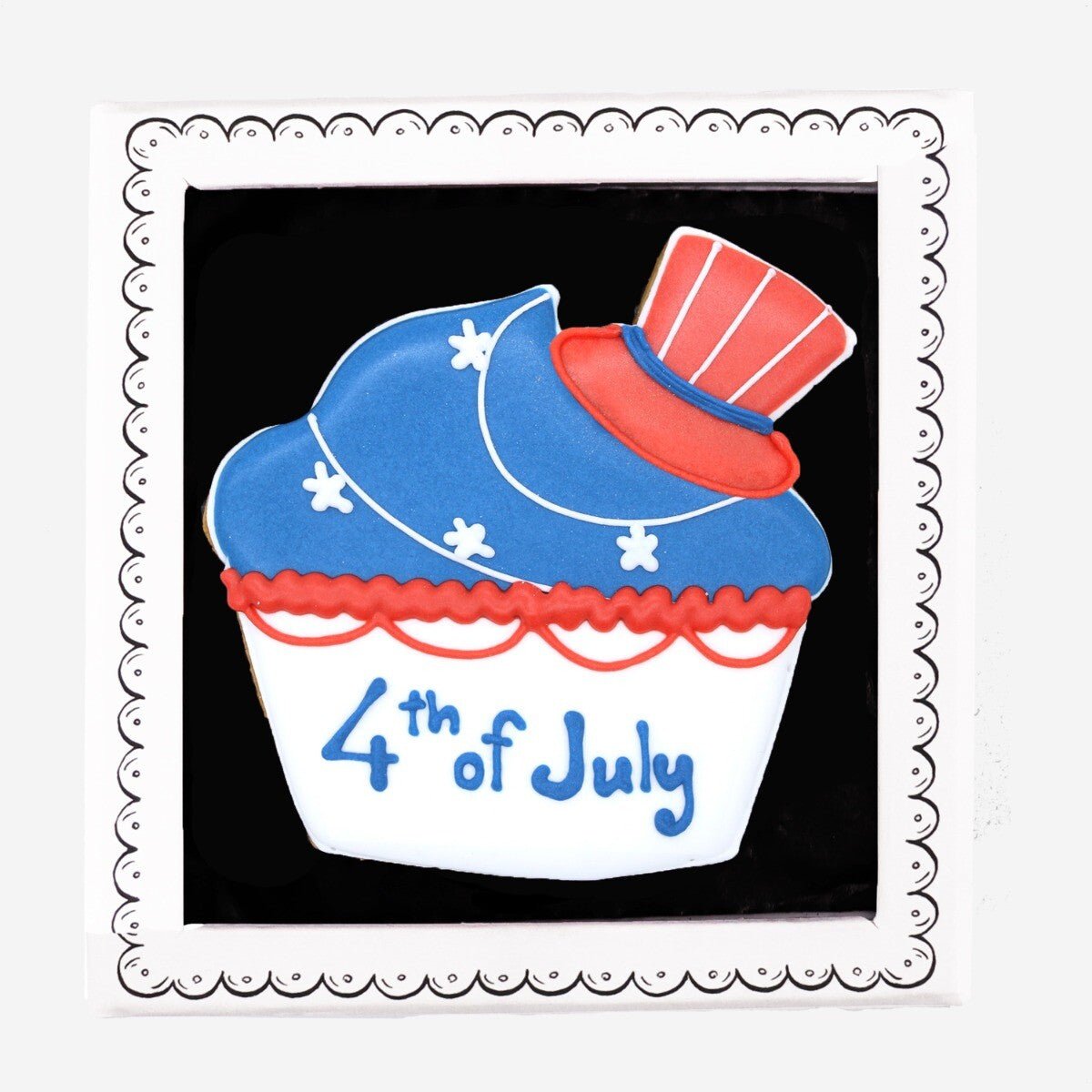 4th Of July Letterbox Biscuit - Biscuiteers