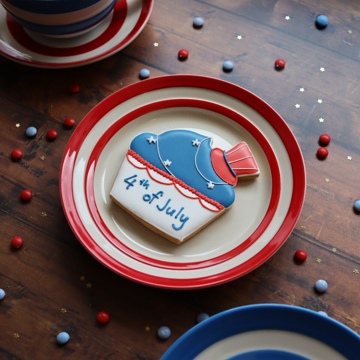 4th Of July Letterbox Biscuit - Biscuiteers