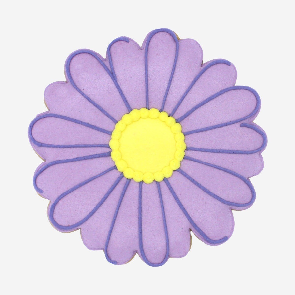 Aster September Birth Flower Letterbox Biscuit - Biscuiteers