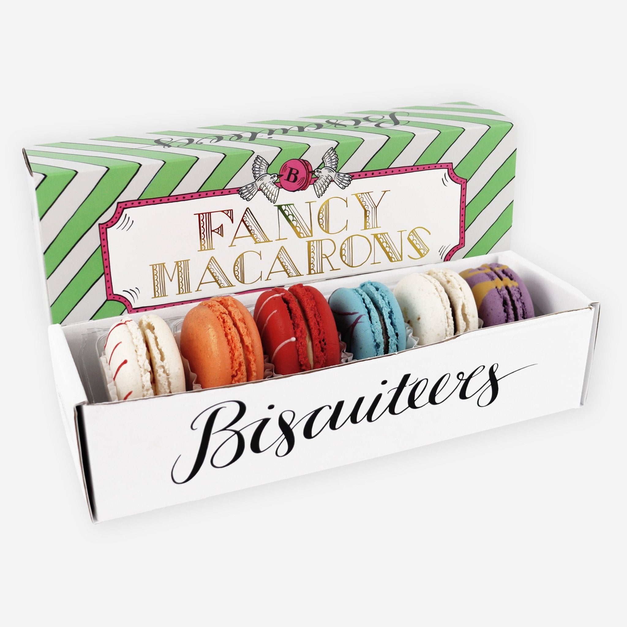 Autumn Macarons Mini Gift Box - Biscuiteers