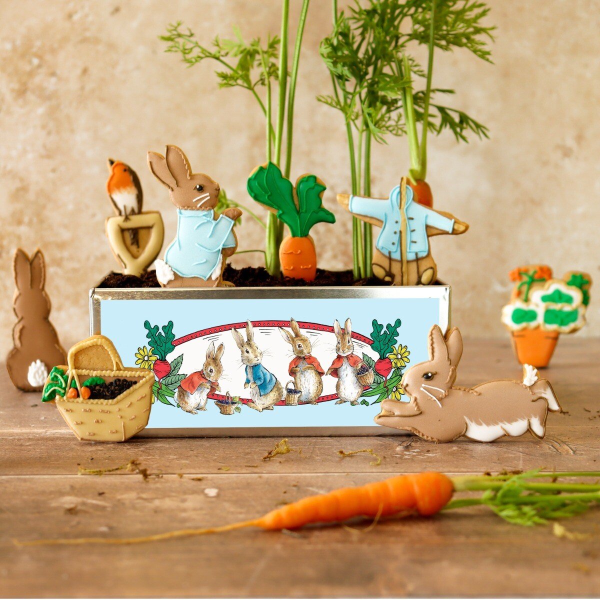 Beatrix Potter Biscuit Tin - Biscuiteers