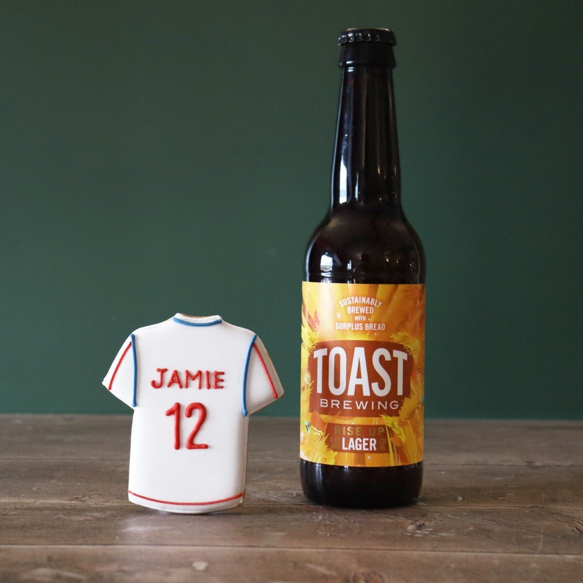 Beer And Football Gift Box - Biscuiteers