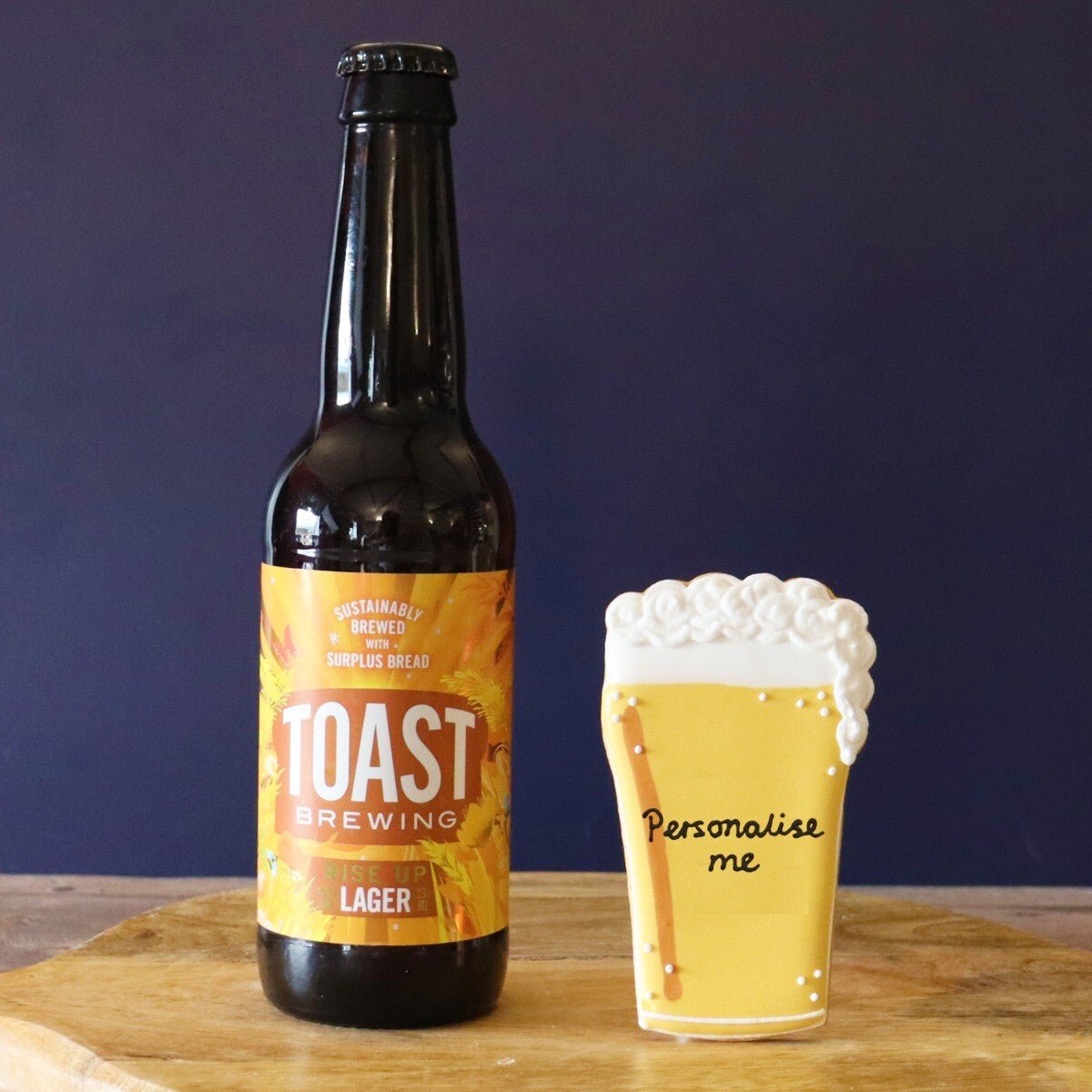 Beer For Dad Mini Gift Box - Biscuiteers