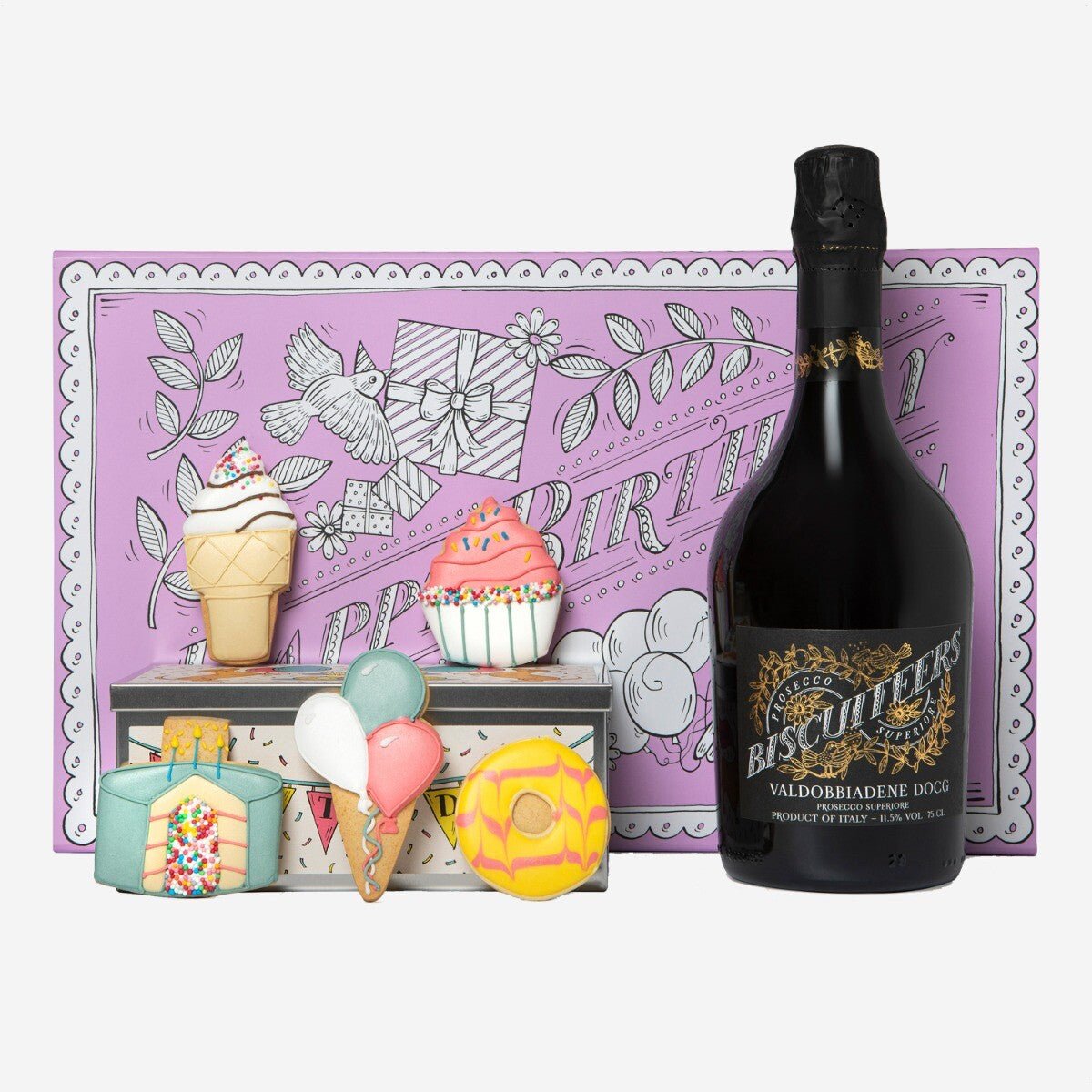 Birthday Treats Gift Box - Biscuiteers