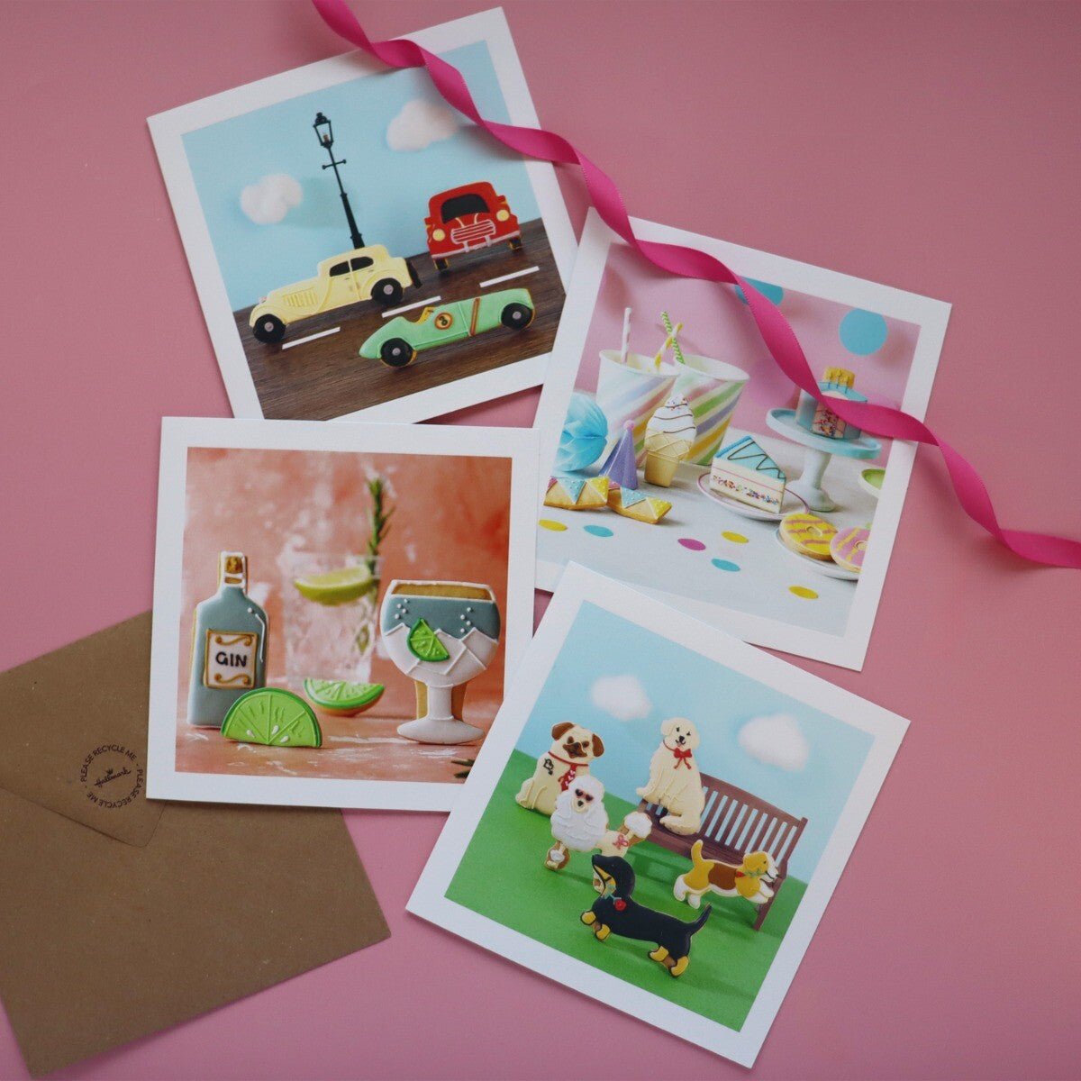 Biscuiteers Blank Gift Cards - Biscuiteers