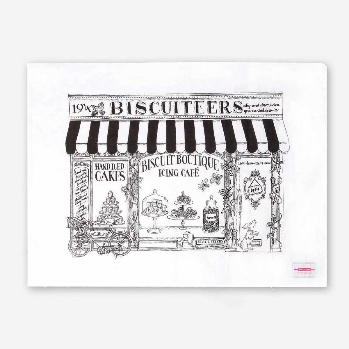 Biscuiteers Tea Towel - Biscuiteers
