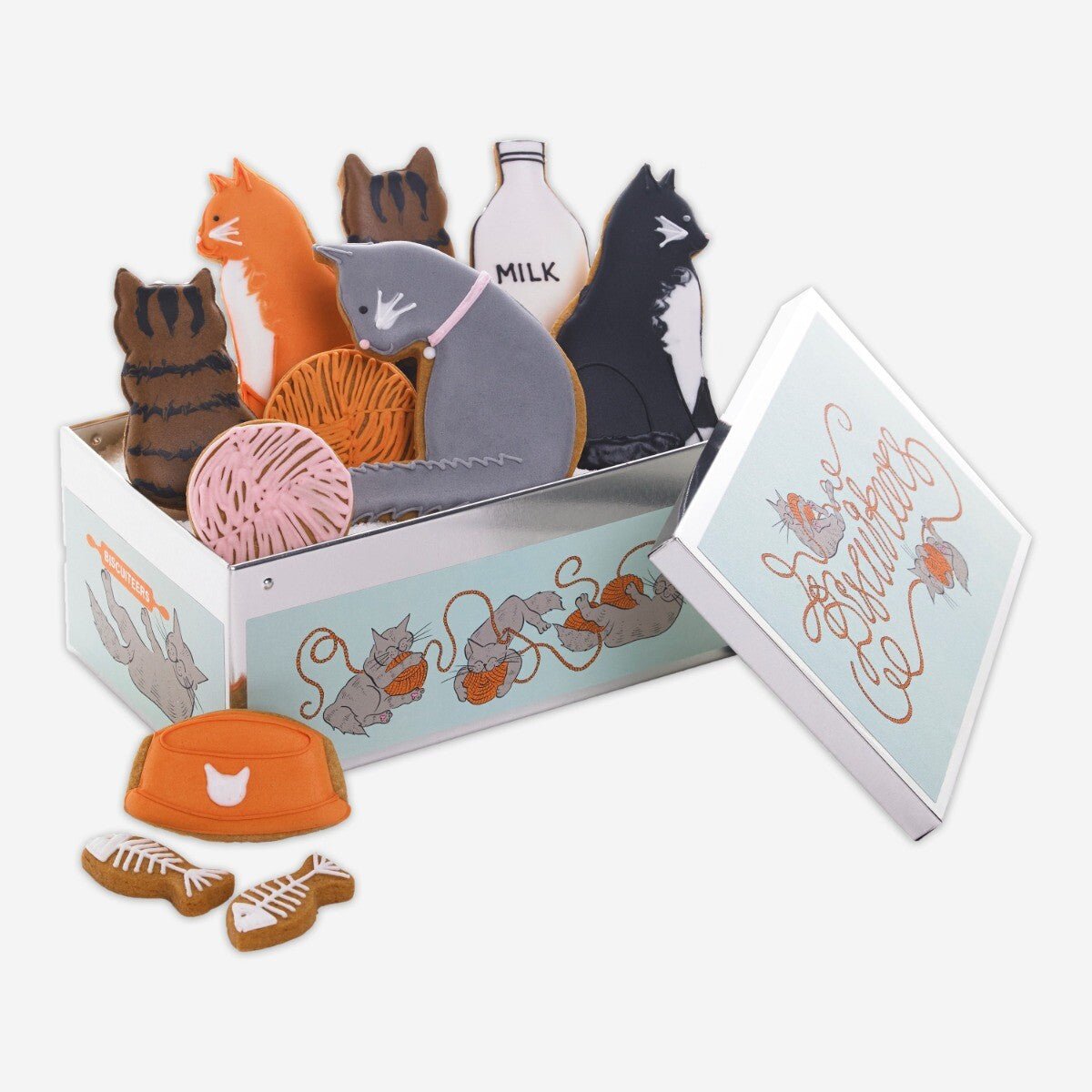 Cat Biscuit Tin - Biscuiteers
