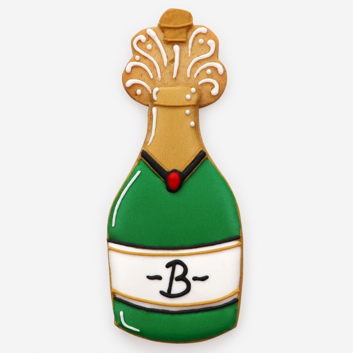 Champagne Letterbox Biscuits - Biscuiteers
