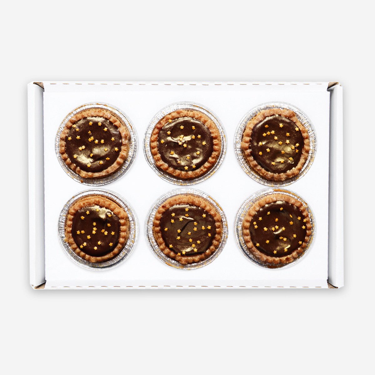 Chocolate Orange Mince Pies - Biscuiteers