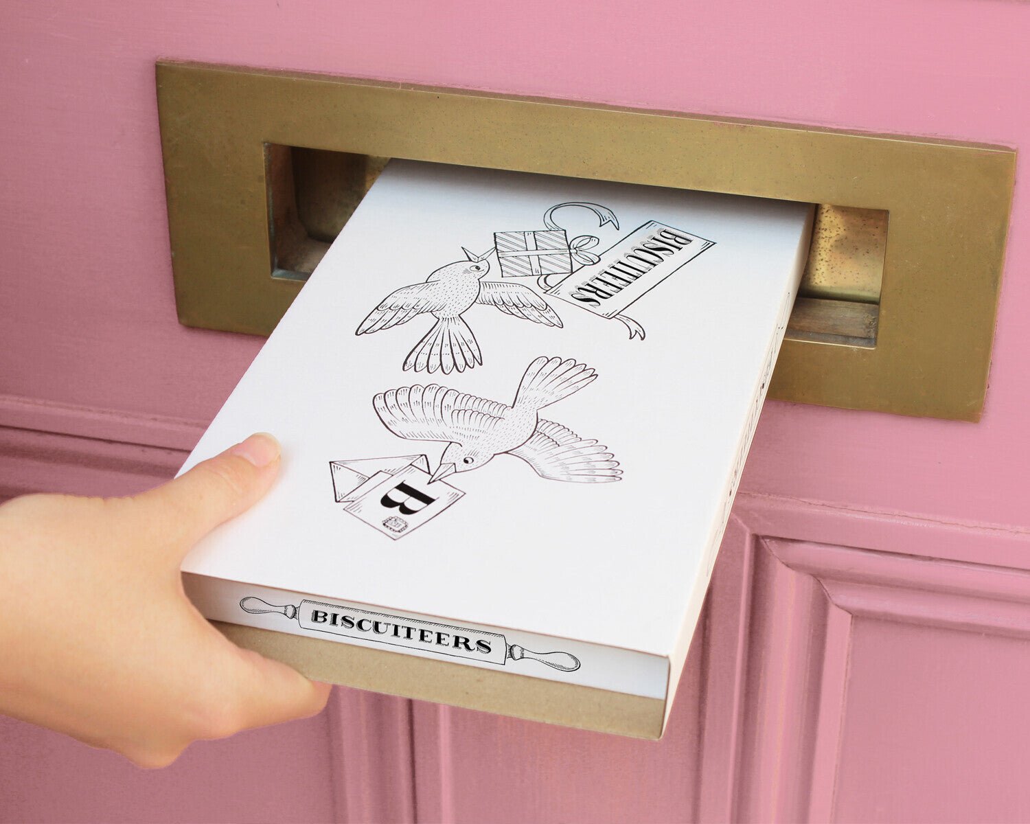 Christmas Present Jolly Ginger - Biscuiteers