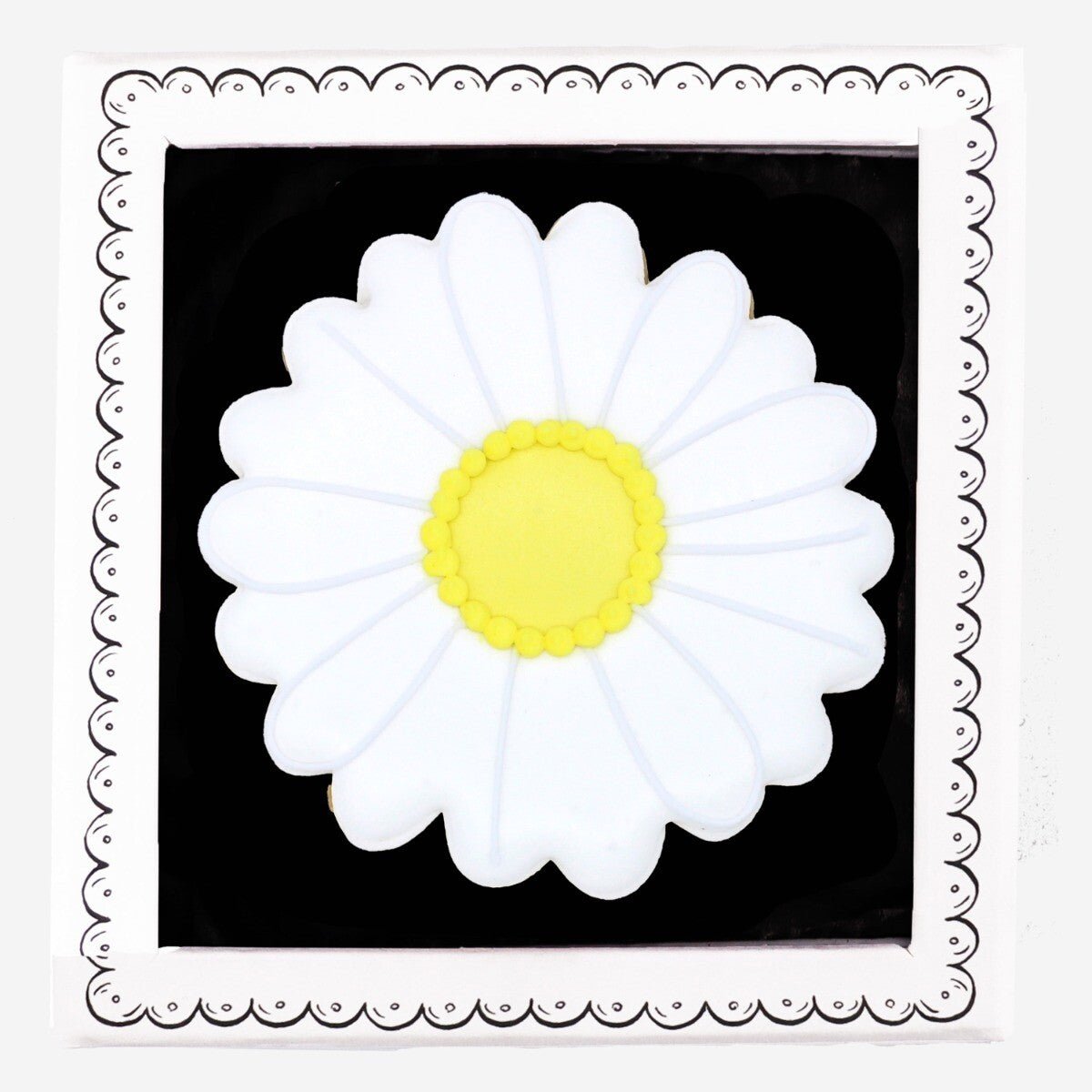 Daisy April Birth Flower Letterbox Biscuit - Biscuiteers