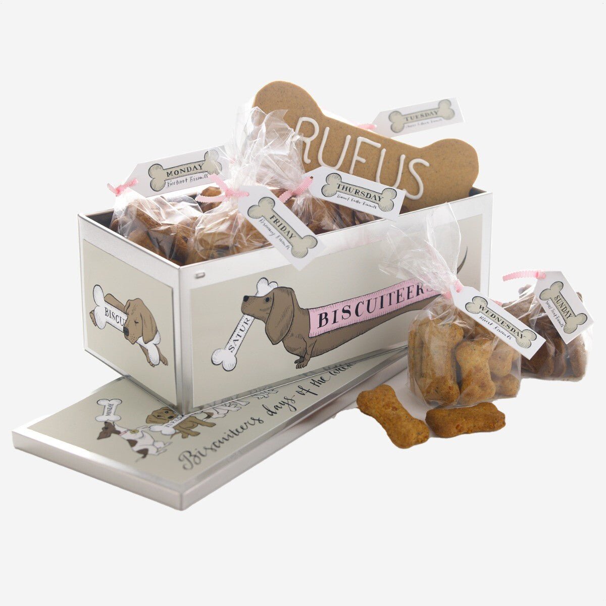 Days Of The Week Doggy Treats - Biscuiteers