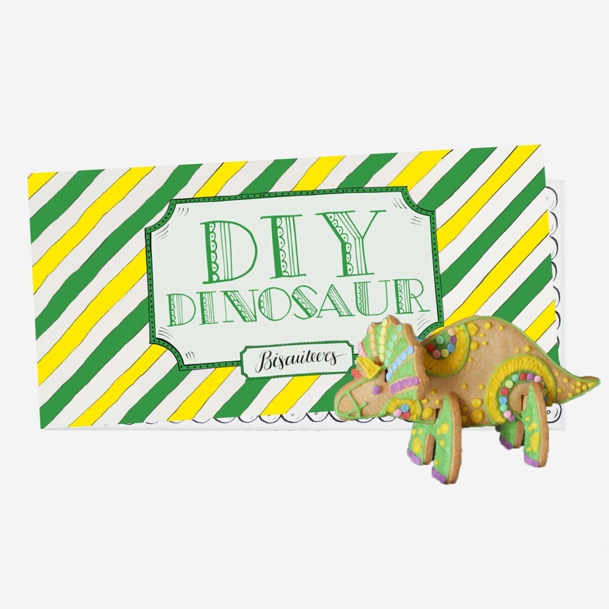 Diy 3d Dinosaur Letterbox Kit - Biscuiteers