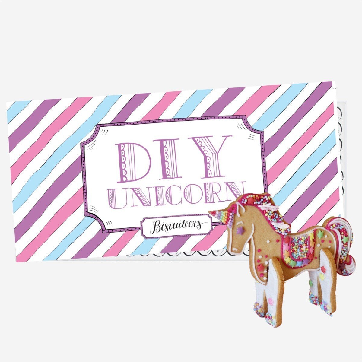 Diy 3d Unicorn Letterbox Kit - Biscuiteers