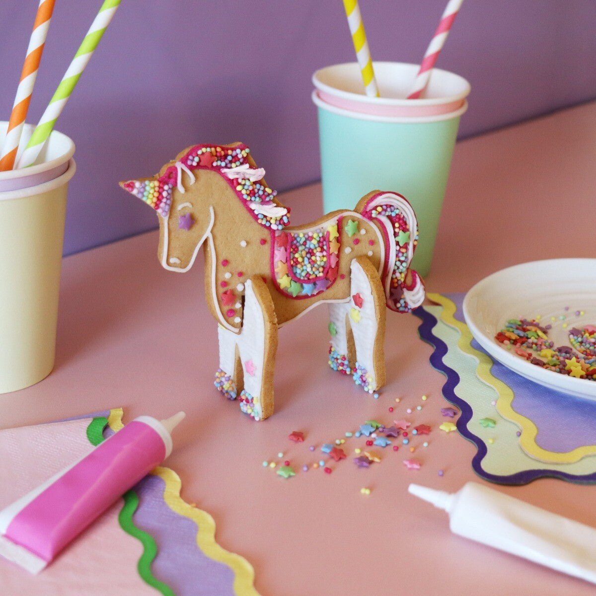Diy 3d Unicorn Letterbox Kit - Biscuiteers