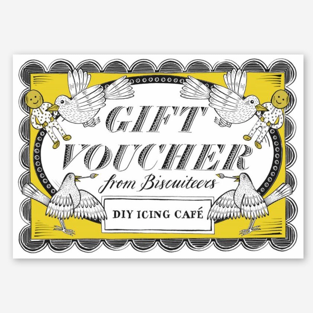 Diy Icing Cafe For Two Gift Voucher - Biscuiteers