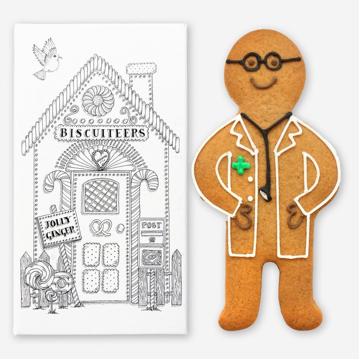 Dr Ginger Jolly Ginger - Biscuiteers