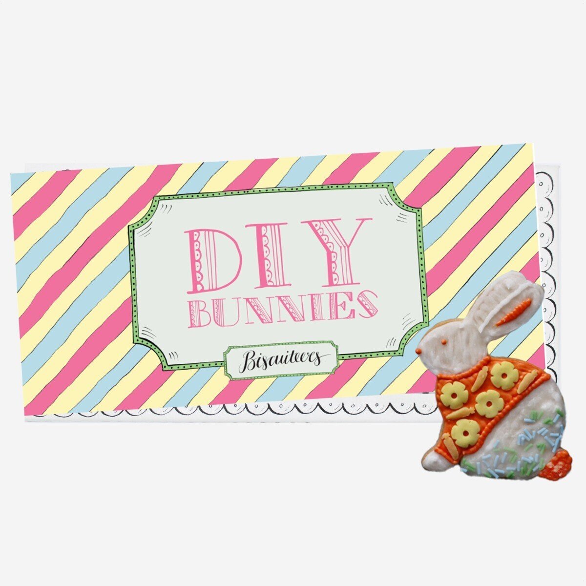 Easter Bunny Diy Letterbox - Biscuiteers