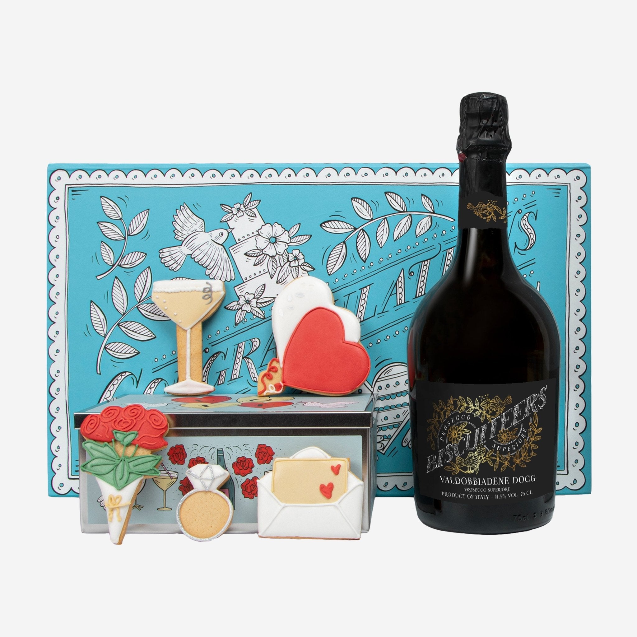 Engagement Gift Box - Biscuiteers