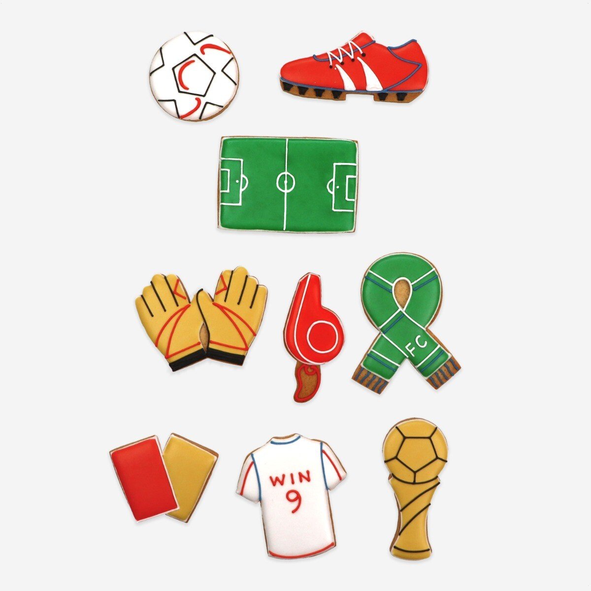 Football Mad Biscuit Tin - Biscuiteers