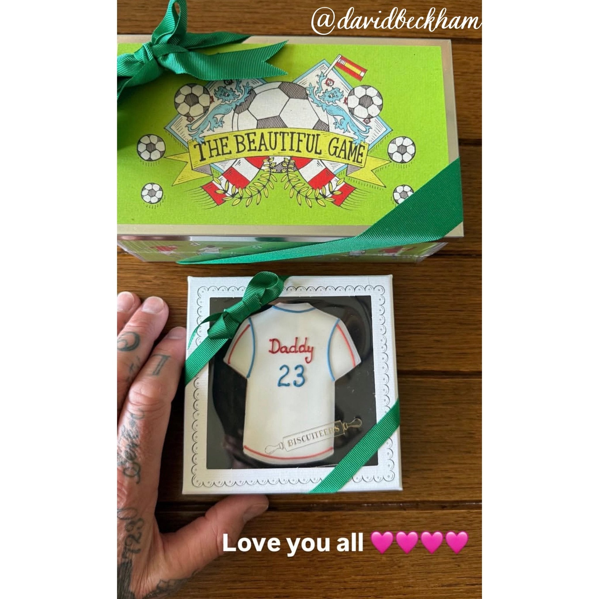 Football Mad Biscuit Tin - Biscuiteers