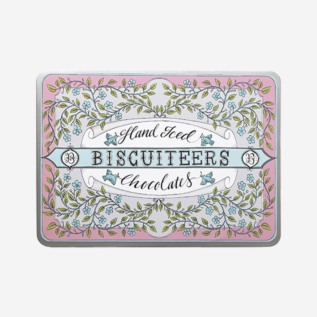 Giant Tin Personalised Love Chocolates - Biscuiteers