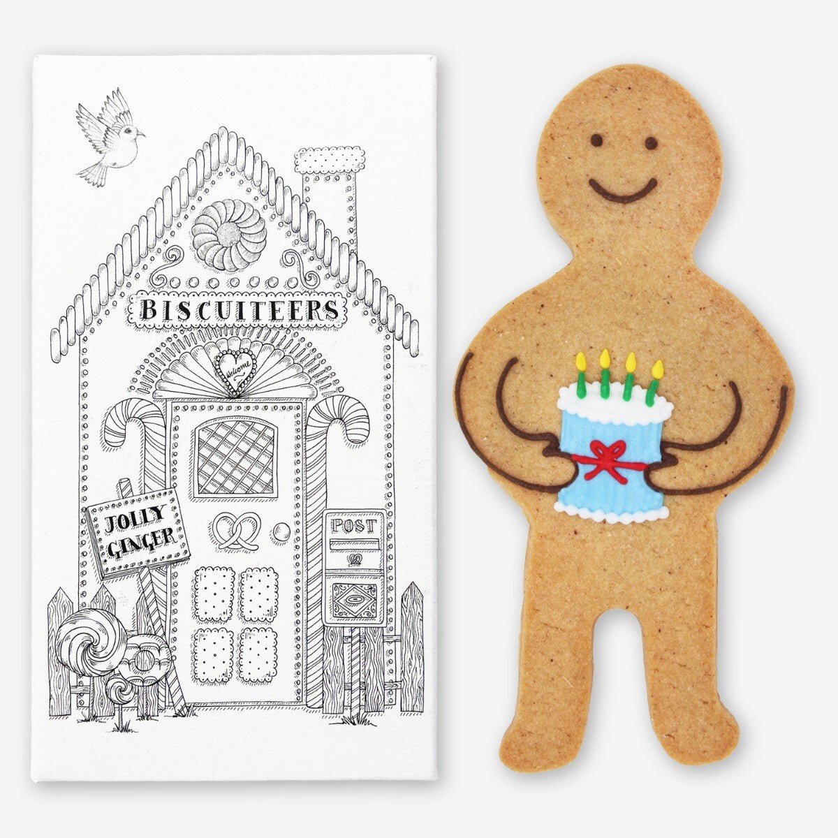 Ginger Cake Jolly Ginger - Biscuiteers