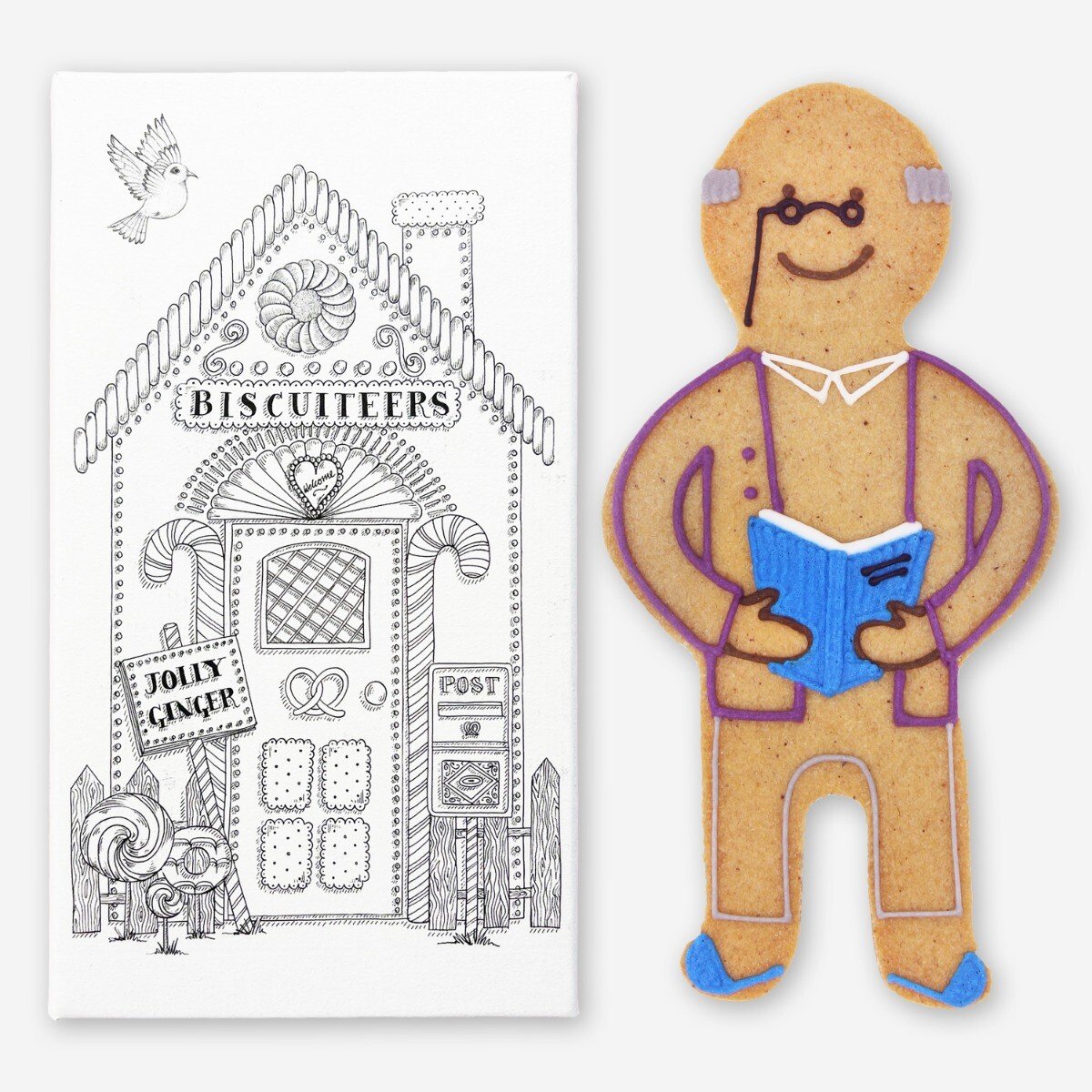 Ginger Grandad Jolly Ginger - Biscuiteers