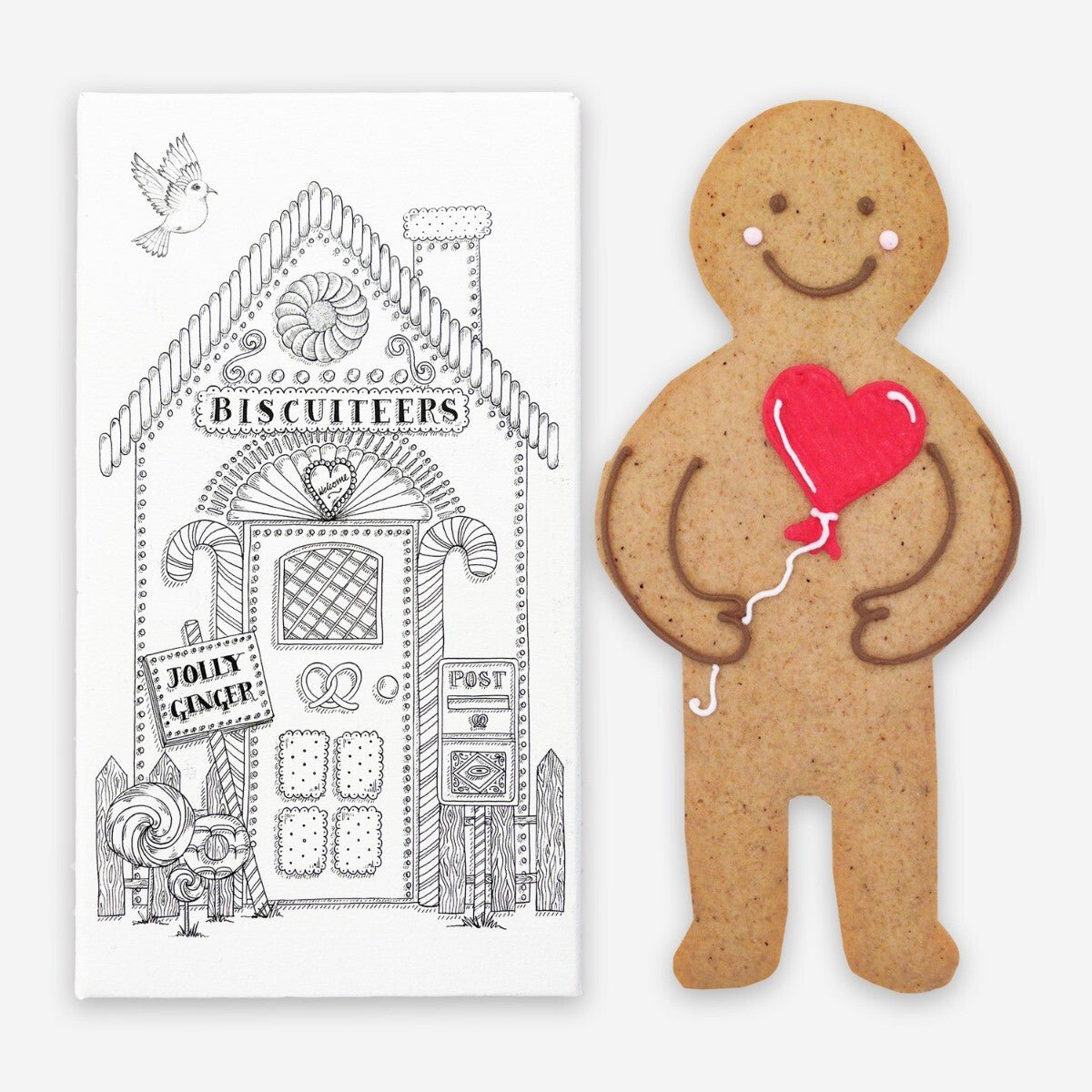 Ginger In Love Jolly Ginger - Biscuiteers