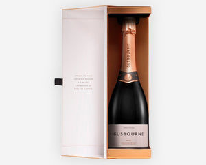 Gusbourne Sparkling Rose 2019 - Biscuiteers