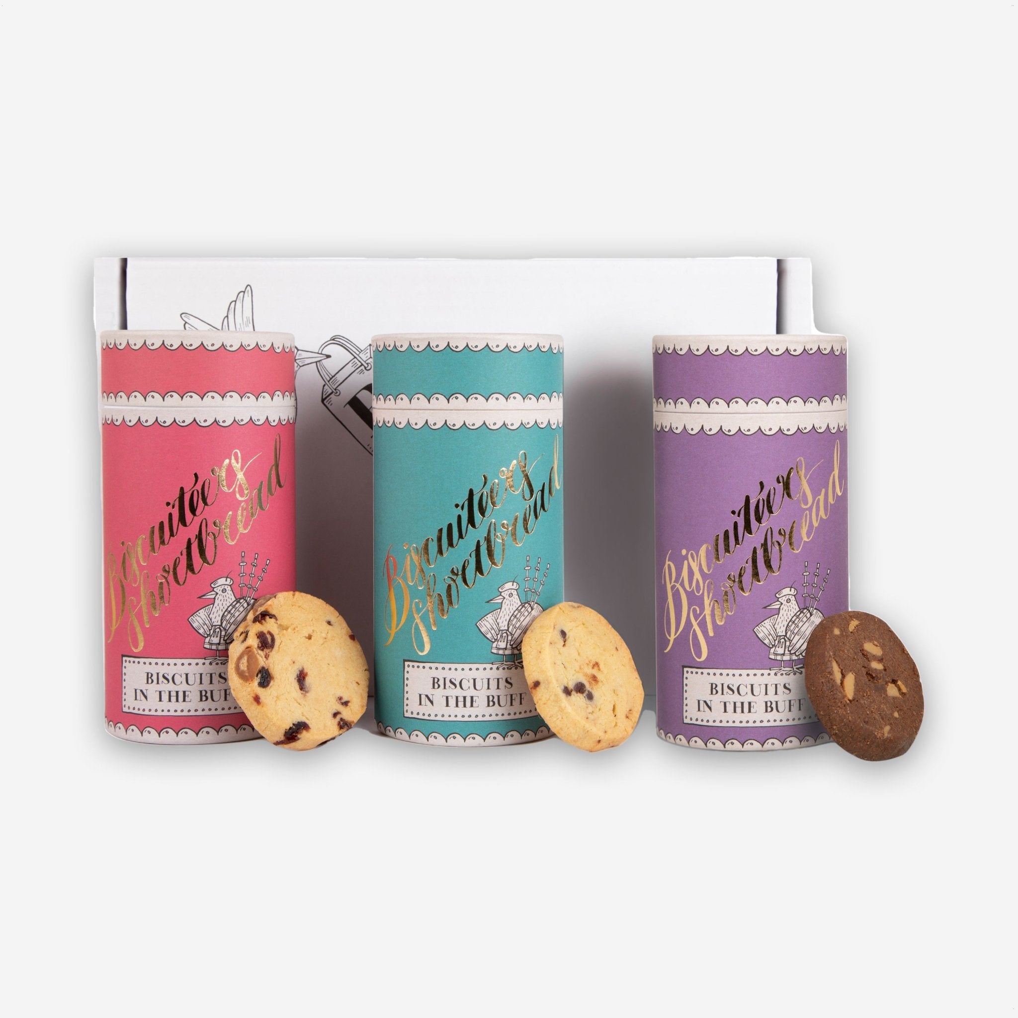 Handmade Biscuiteers Shortbread Gift Box - Biscuiteers