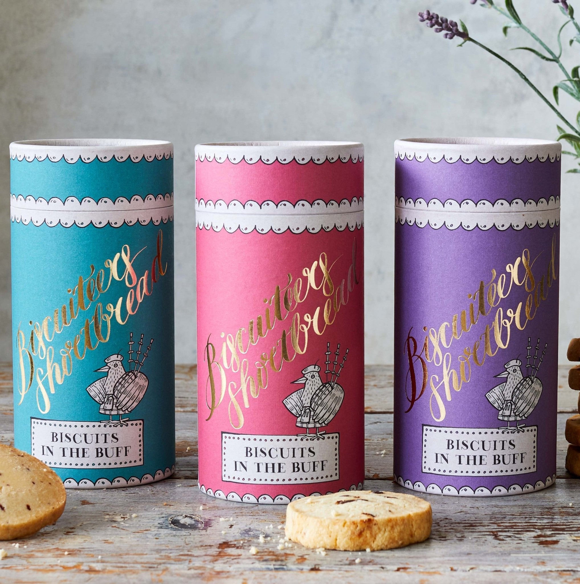 Handmade Biscuiteers Shortbread Gift Box - Biscuiteers