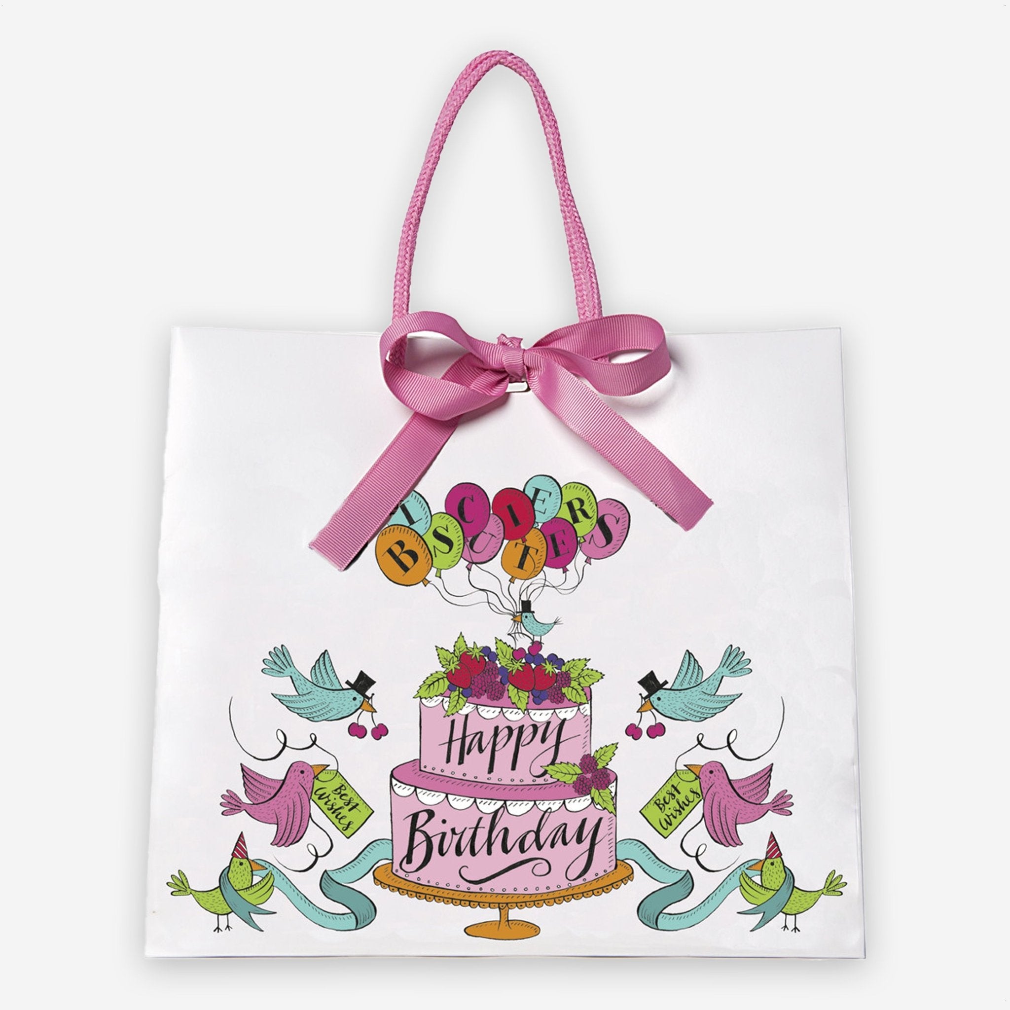 Happy Birthday Gift Bag - Biscuiteers