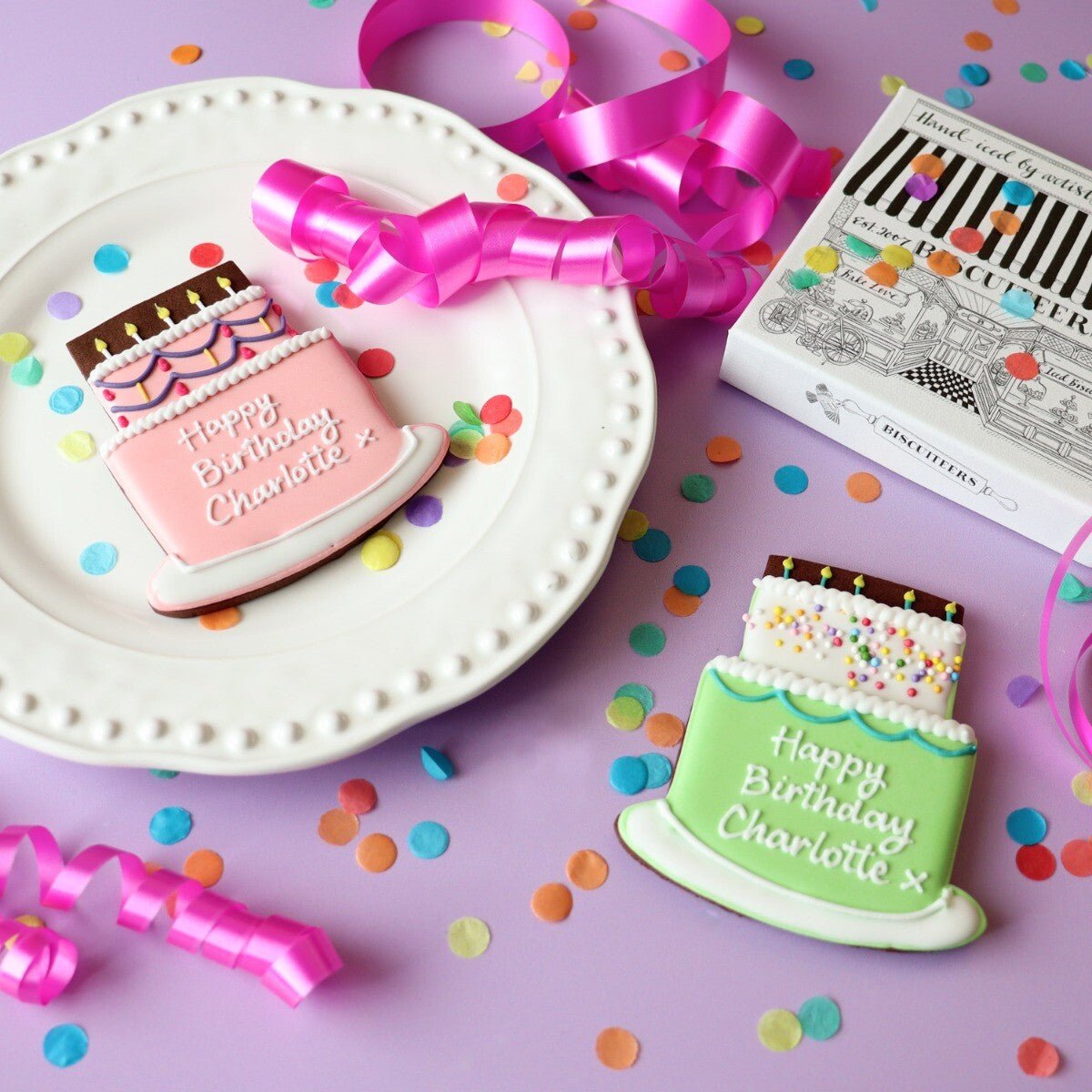 Happy Birthday Mini Gift Box - Biscuiteers