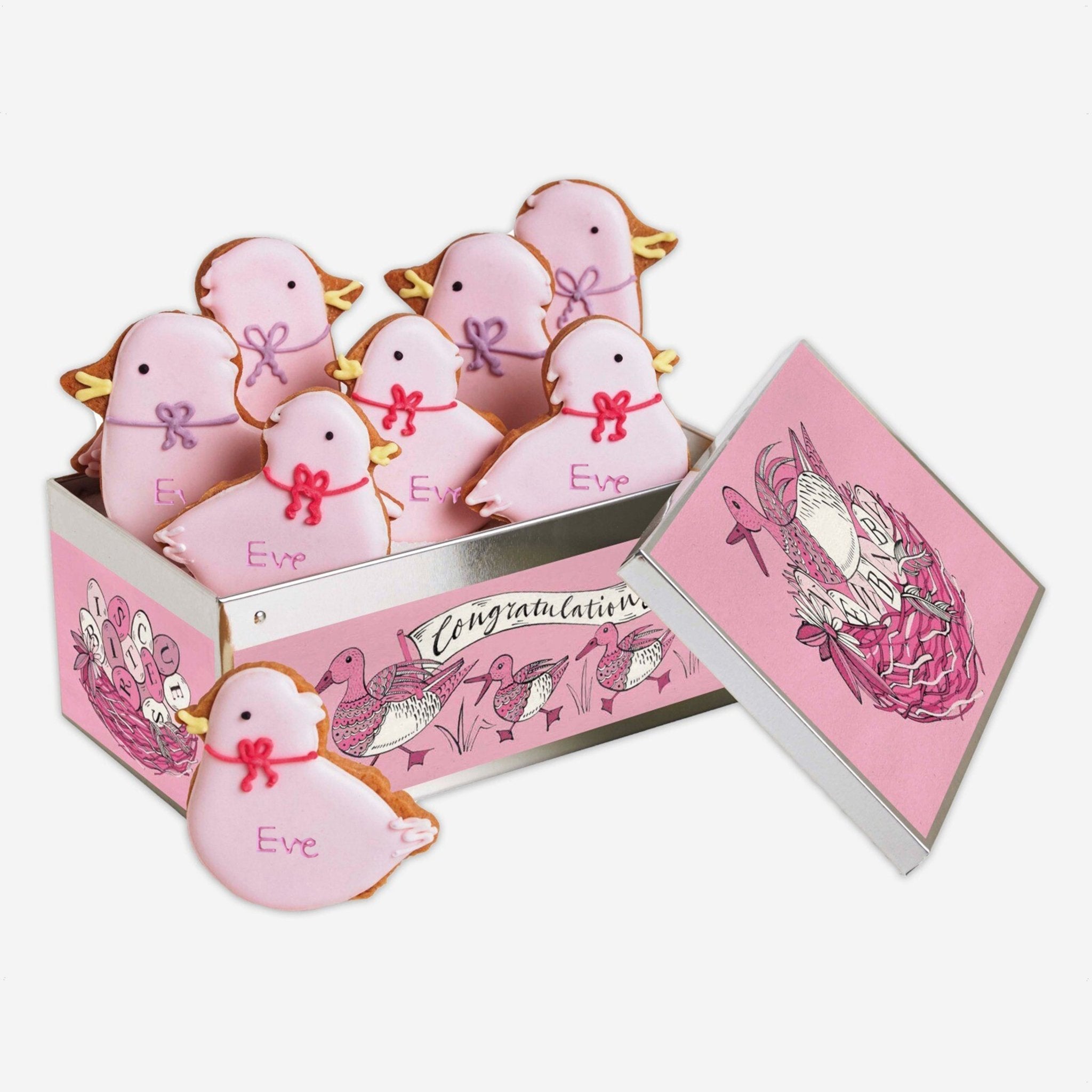 It's A Girl Gift Box - Biscuiteers