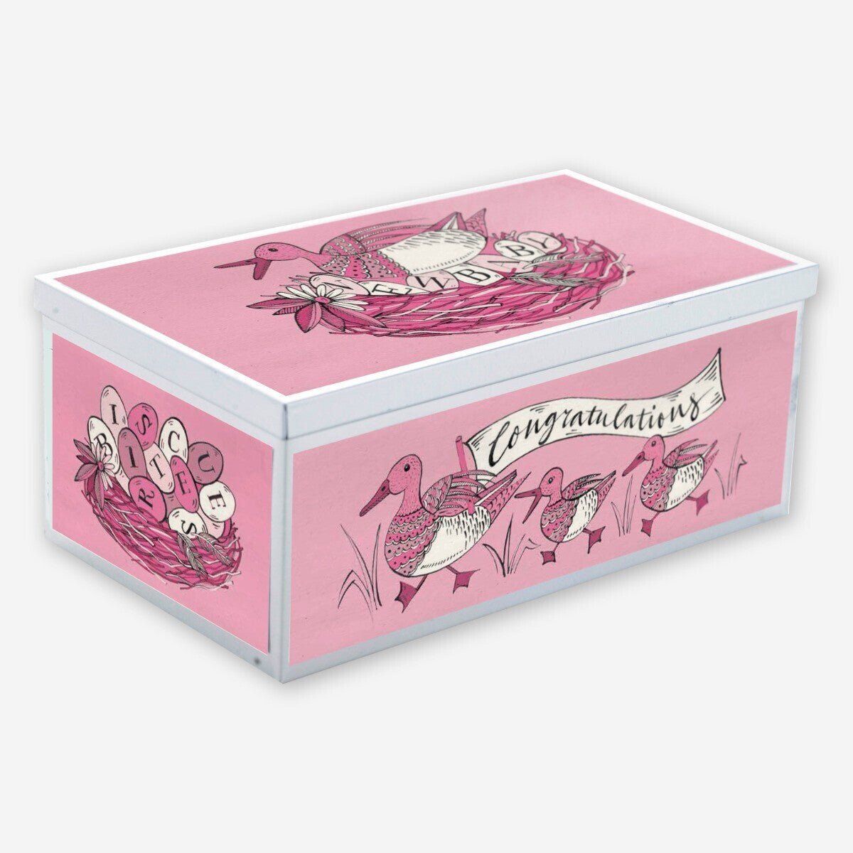 It's A Girl Gift Box - Biscuiteers