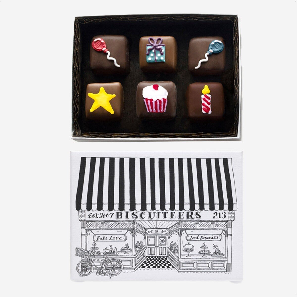 Little Box Birthday Chocolates - Biscuiteers