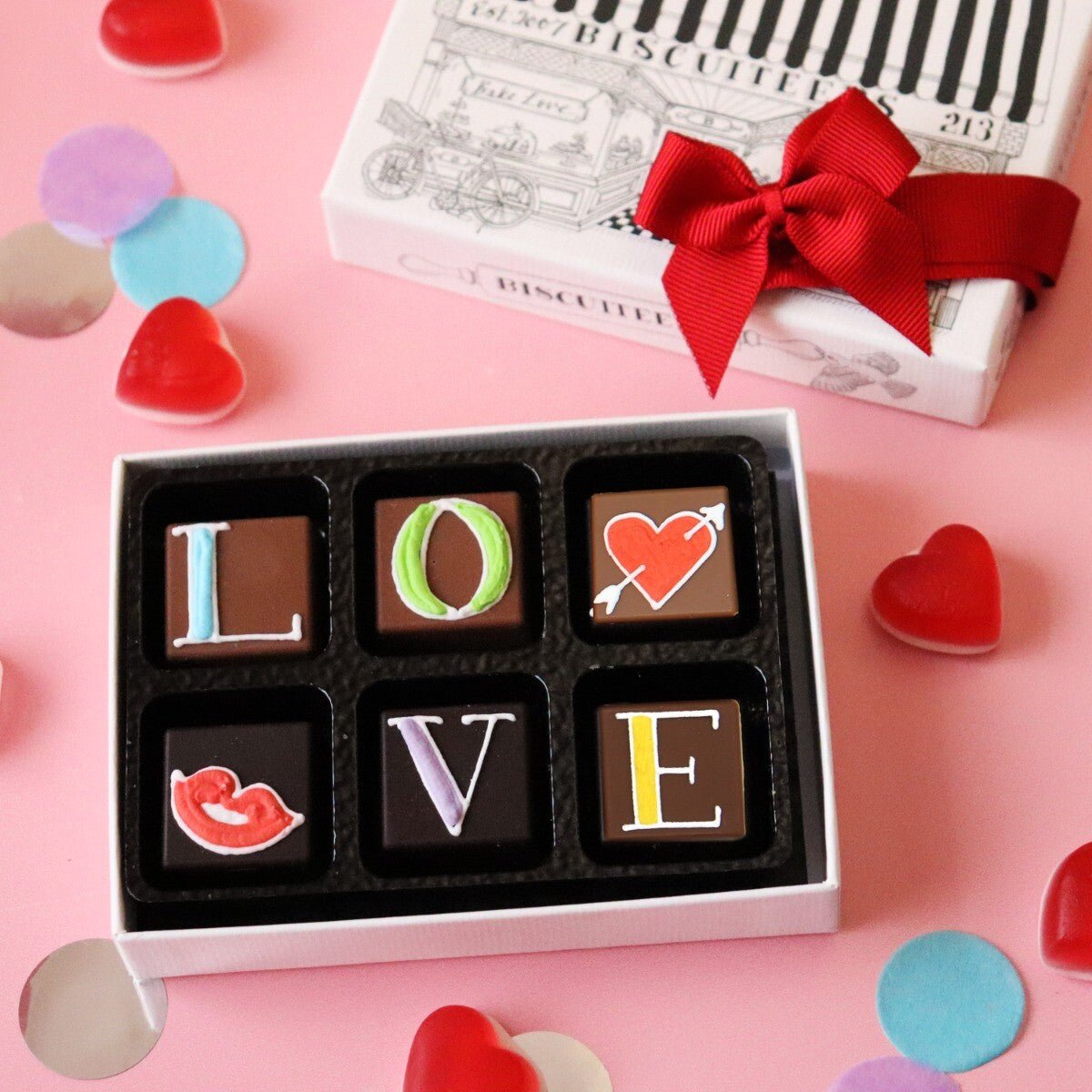 Little Box Love Chocolates - Biscuiteers