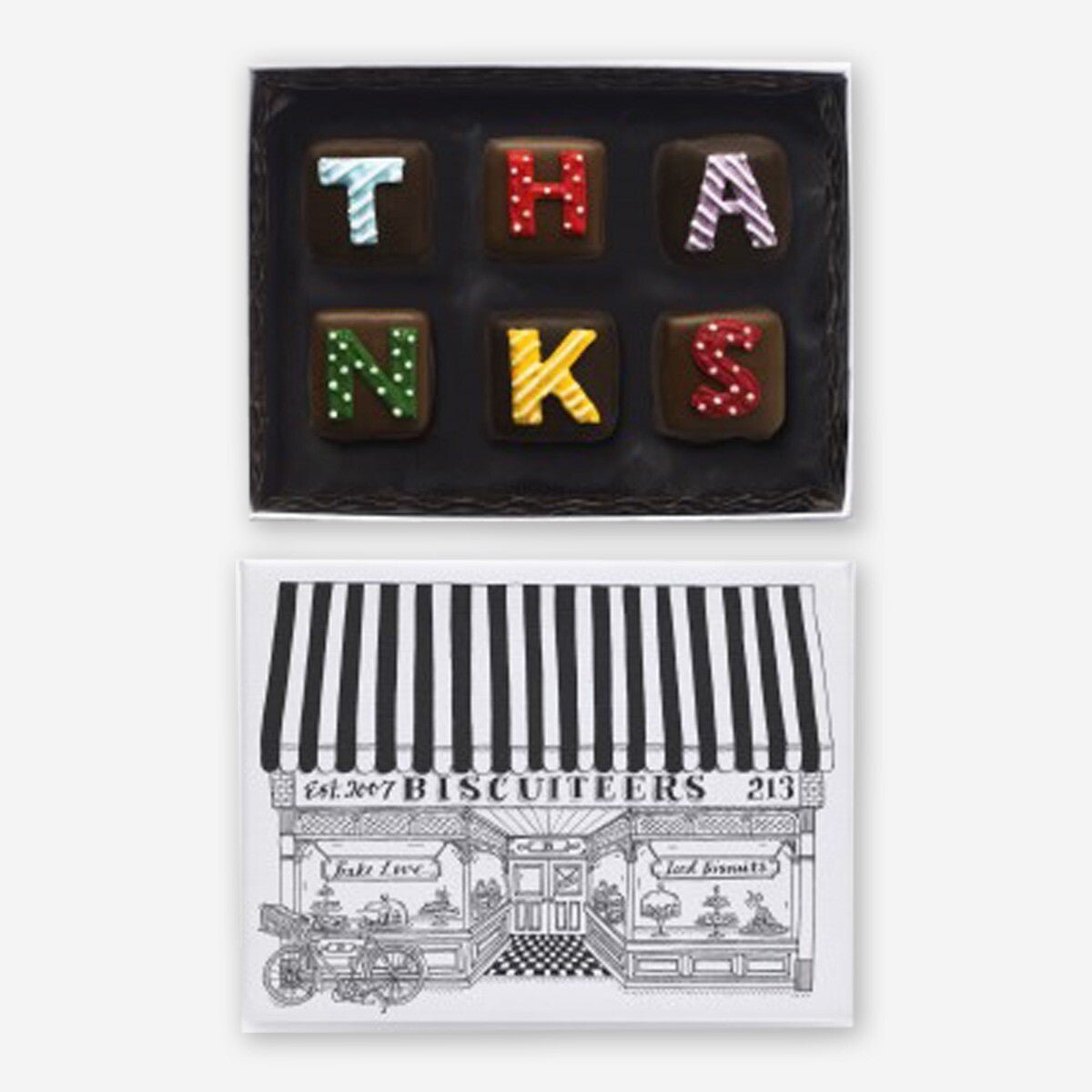Little Box Thank You Chocolates - Biscuiteers