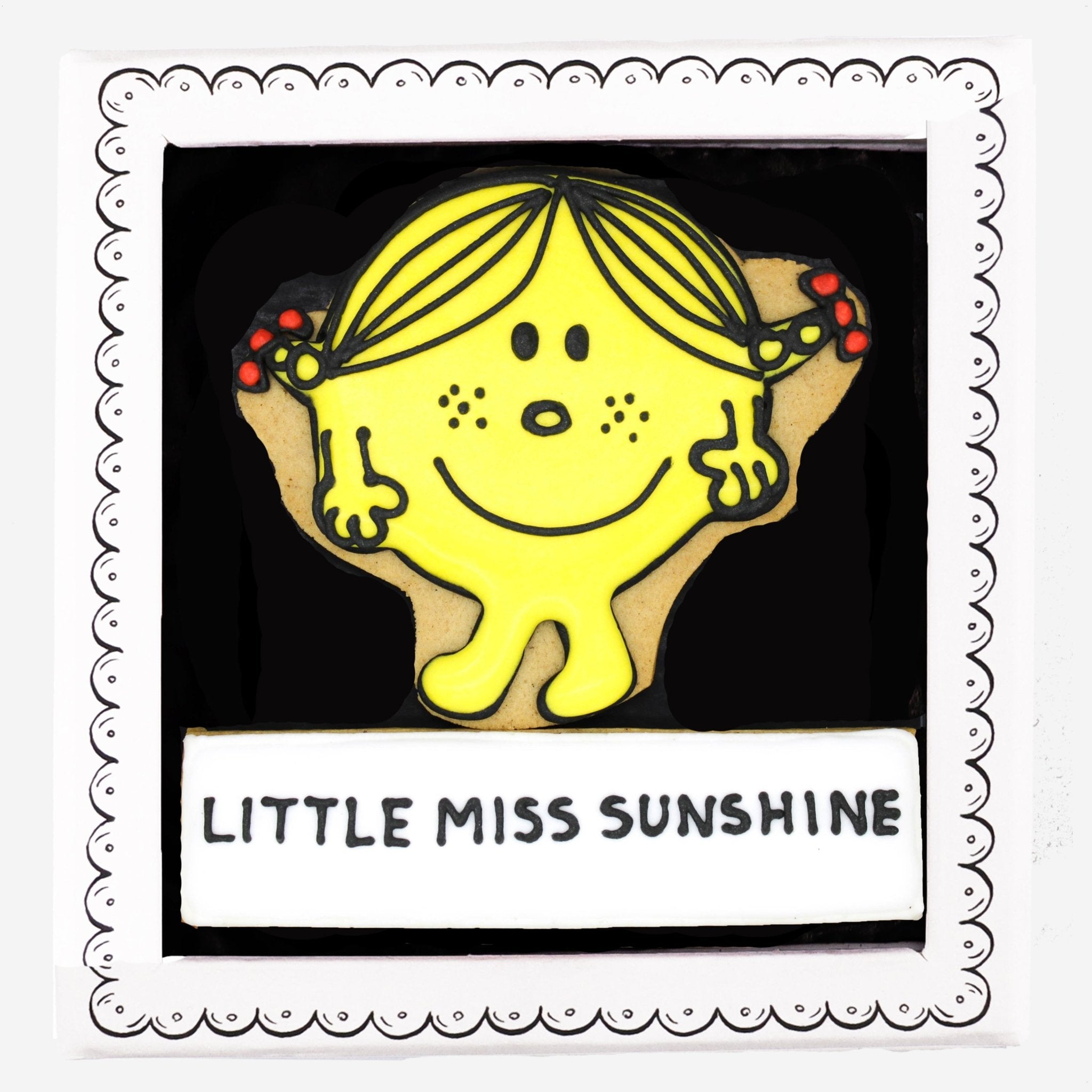 Little Miss Sunshine Letterbox Biscuit - Biscuiteers