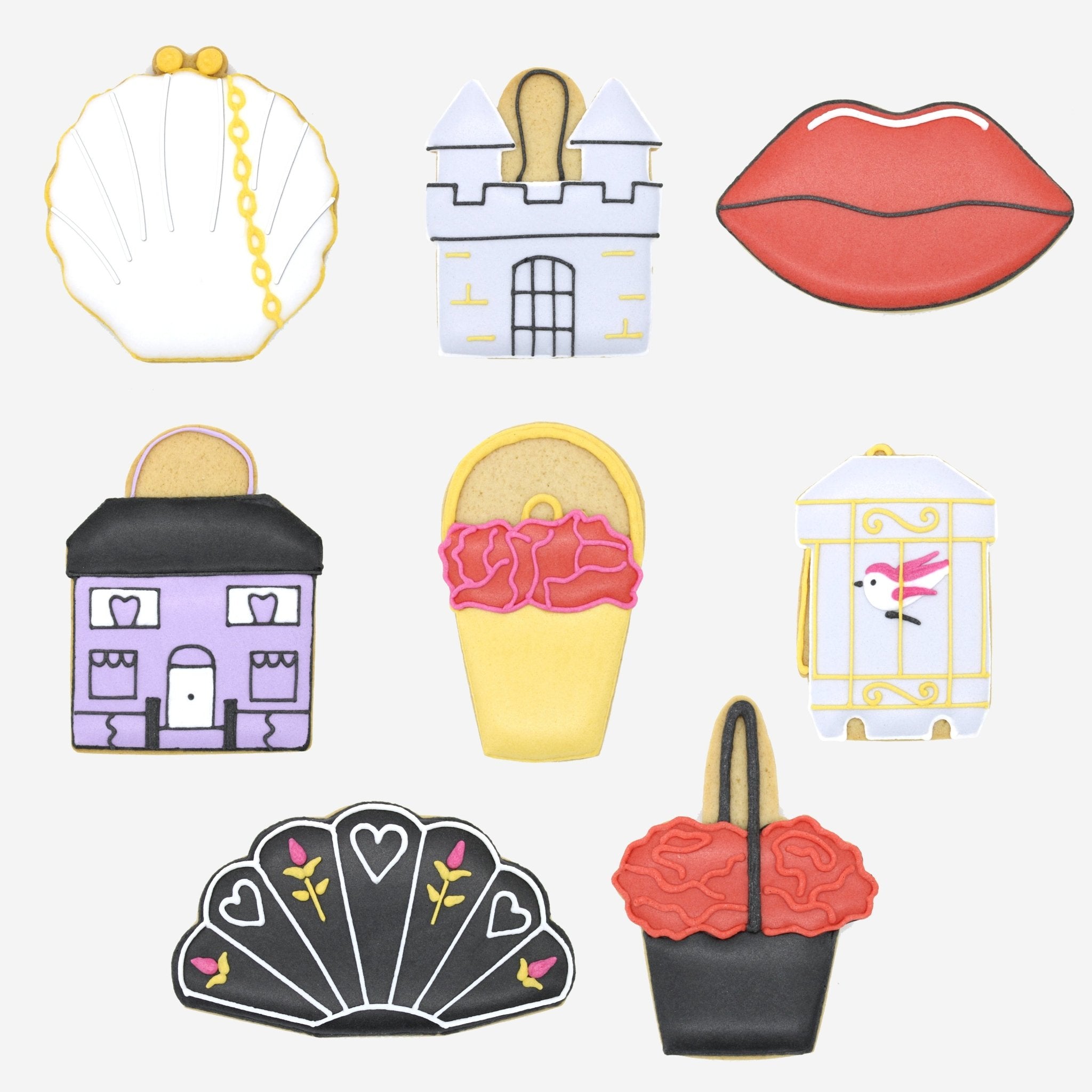 Lulu Guinness X Biscuiteers Fashion Biscuit Tin - Biscuiteers