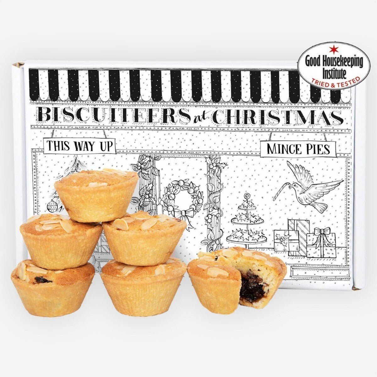 Mince Pies Gift Box - Biscuiteers