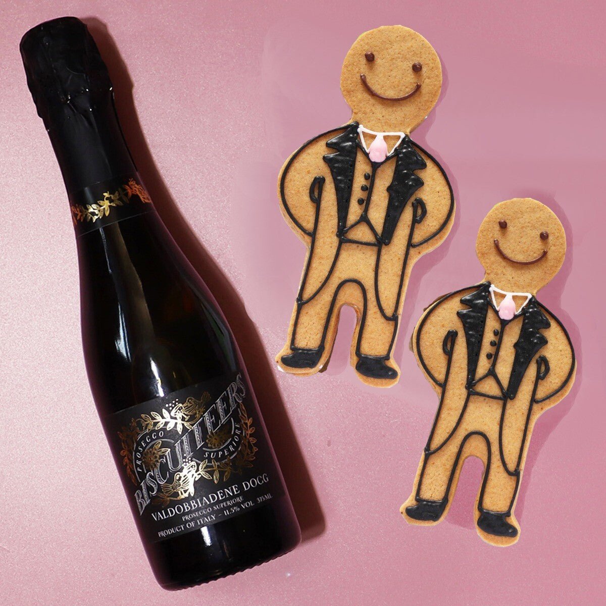 Mr And Mr Engagement Mini Gift Box - Biscuiteers