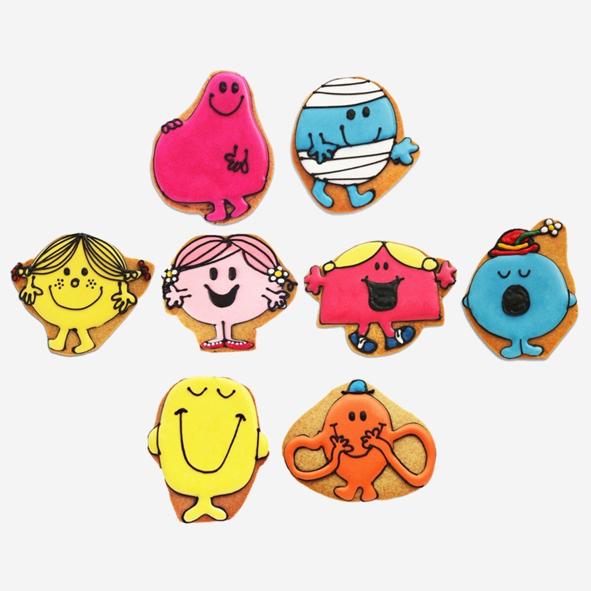 Mr Men And Little Miss Biscuit Tin - Biscuiteers