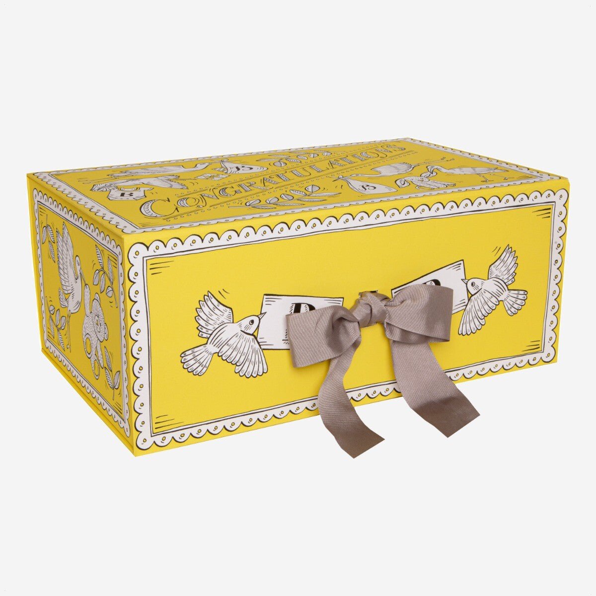New Baby Blanket Gift Box - Biscuiteers