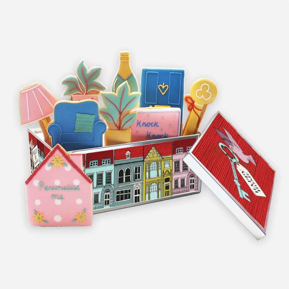 New Home Biscuit Tin - Biscuiteers