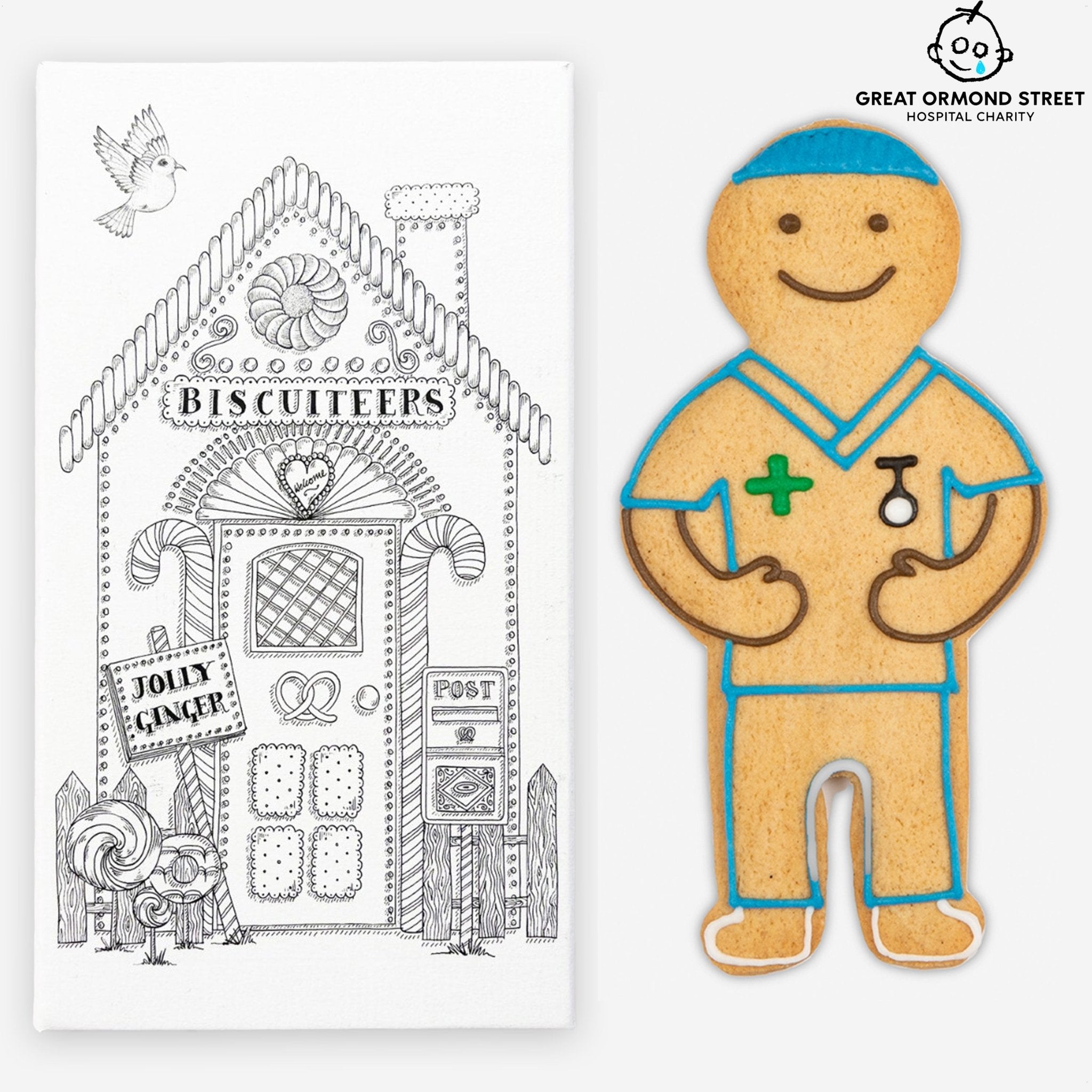Nurse Ginger Jolly Ginger - Biscuiteers