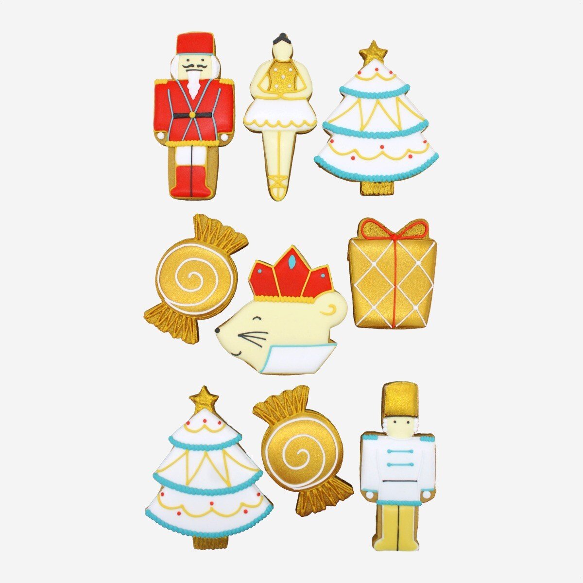 Nutcracker Gift Box - Biscuiteers