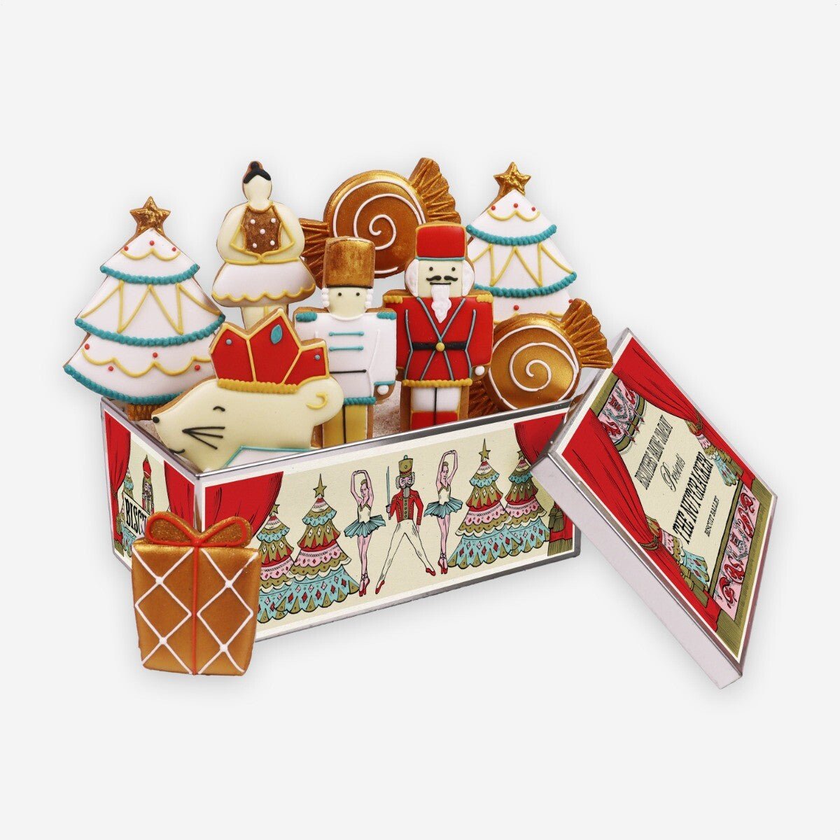 Nutcracker Gift Box - Biscuiteers
