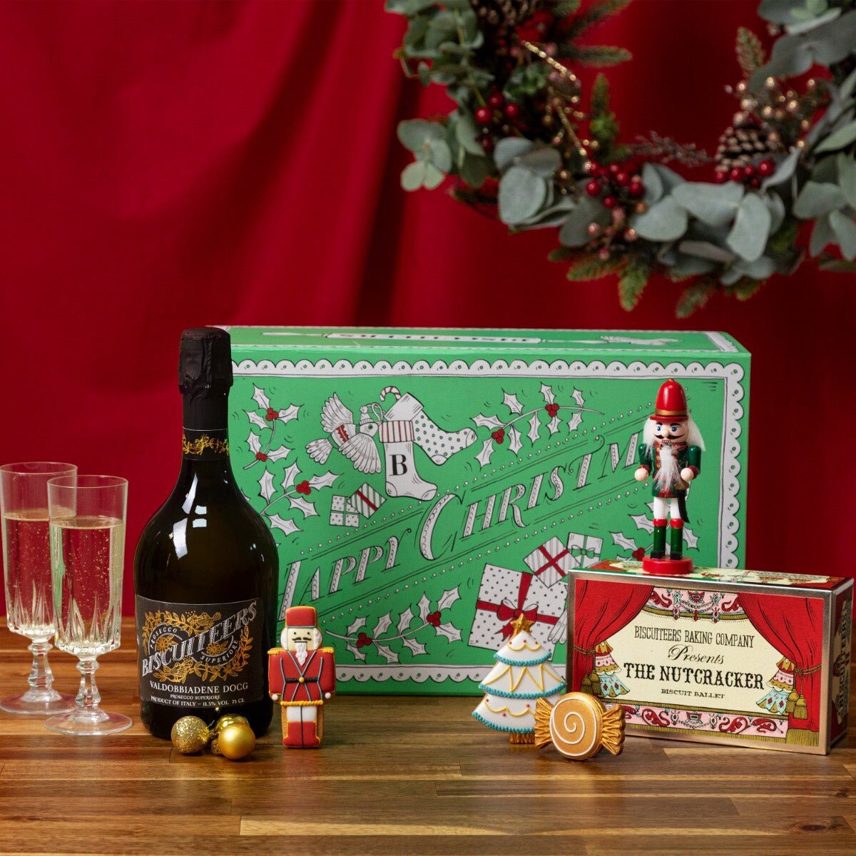Nutcracker Gift Box - Biscuiteers